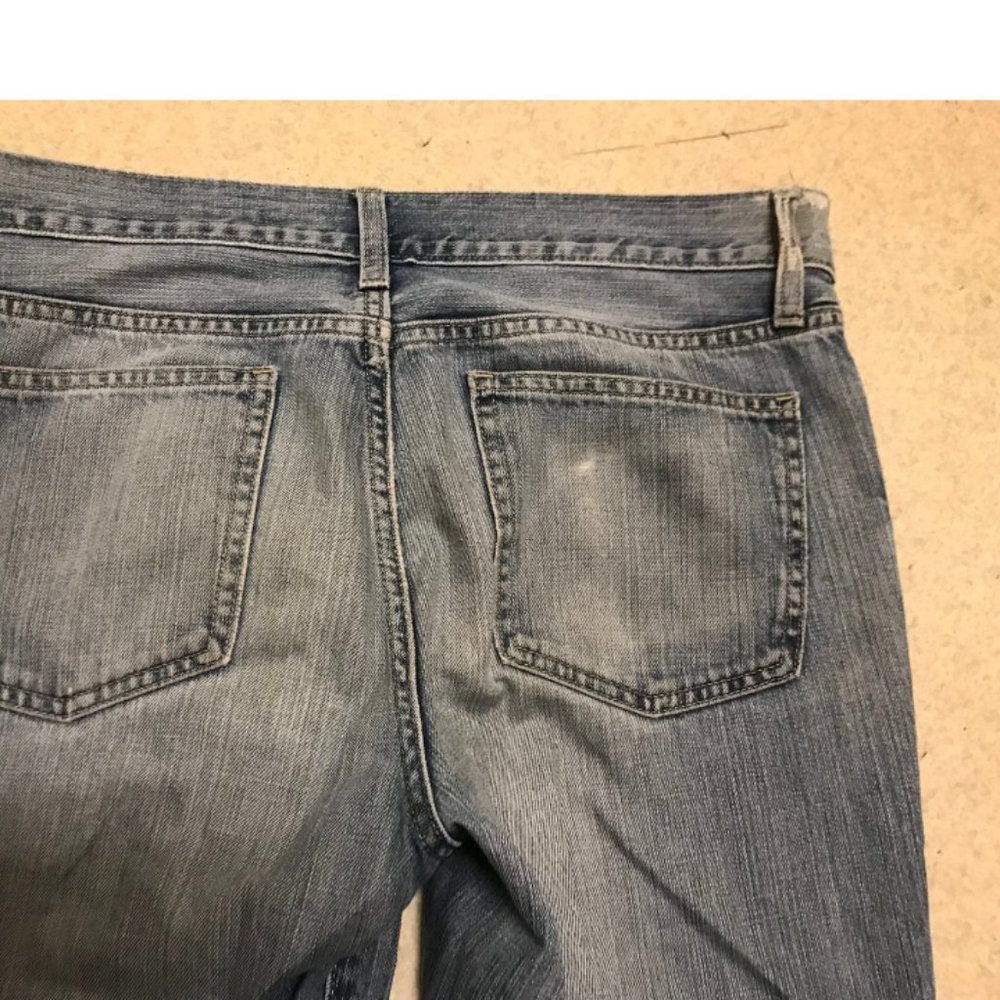 Distressed Blue Jean - Picture 6 of 7